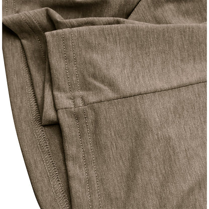 Men's Cotton  Henley Collar Long Sleeve Shirts