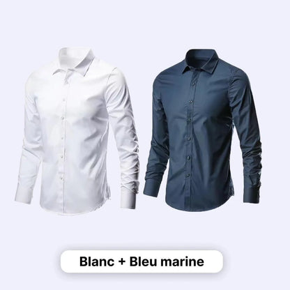 Chemise pour homme avec technologie flexible – Comfort Tech [1 acheté = 1 offert]